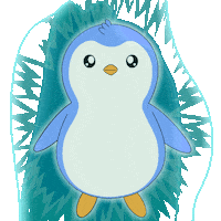 Penguin Glowing Sticker by Pudgy Penguins