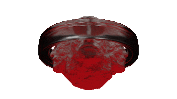 vjzotz loop 3d blender 360 Sticker