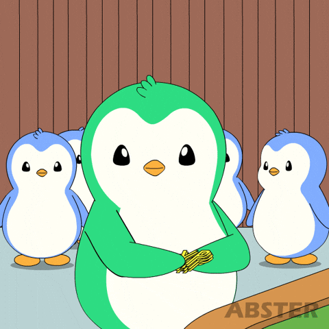Happy Penguin GIF by Abster