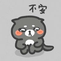 Nervous Cute Cat GIF