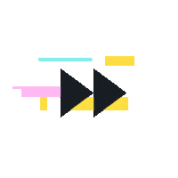 fast forward video Sticker