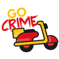 thecrimerd food delivery burgers thecrimerd Sticker