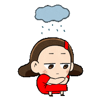 Lonely Girl Sticker by ulsankeunaegi