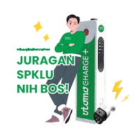 UtomodeckGroup marvel utomochargeplus chargingeverywhere juraganspklu Sticker
