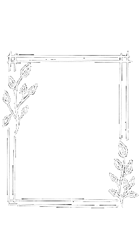 Frame Leaf Sticker by Roman