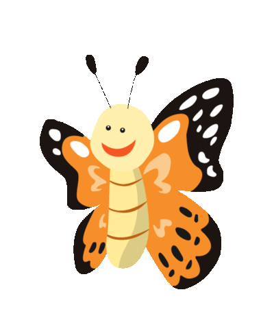 Painted Lady Butterfly Sticker by Insect Lore