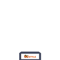 Orange Oc Sticker by OCSTYLE