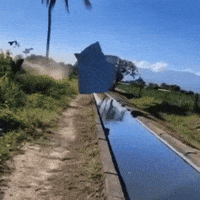 Panties Flying In Wind GIF