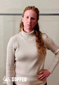 SOPFEUQUEBEC facepalm wildfire roll eyes con GIF
