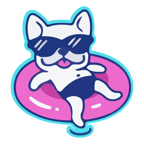 Chillin Frech Bulldog Sticker by Popsockets Colombia