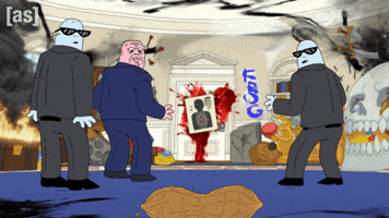 Bow Down White House GIF by Adult Swim