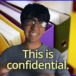 This is confidential.