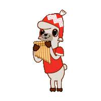 Llama Peruvian Music Sticker by MarcaPeru