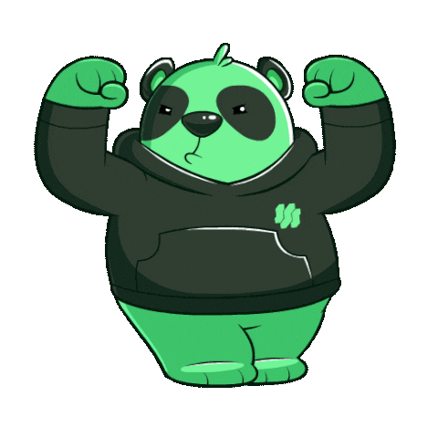 Vibing Lets Go Sticker by SuperVerse