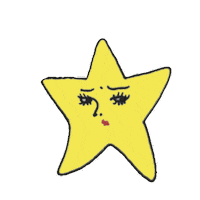 Good Night Star Sticker