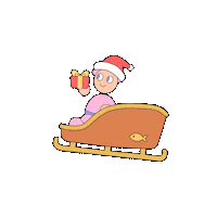 Merry Christmas Santa Sticker by Fatman