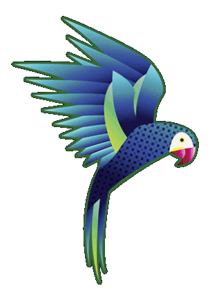 Bird Jungle Sticker