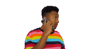 Dont Talk To Me Hold On Sticker by Black Prez