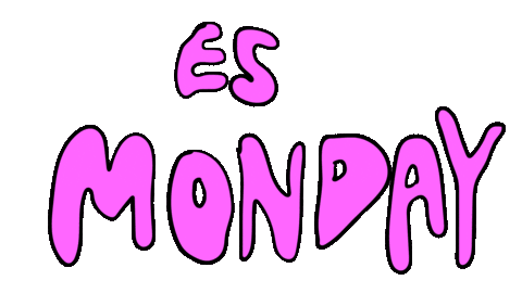 Monday Days Sticker by deladeso