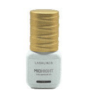 Lashlines lashes midnight wimpers lash products Sticker