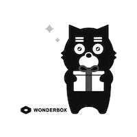 Happy Cat Sticker by wonderlab