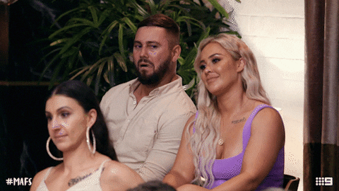 Channel 9 Reaction GIF by Married At First Sight Australia