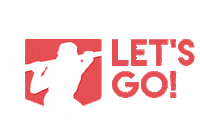 lets go motivation quote Sticker by Hockey Training