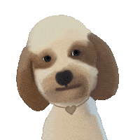 Golden Doodle Dog Sticker