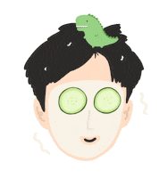 Spa Sticker by Patricia Tjandra