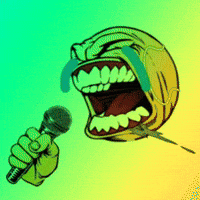 solacefie crying emoji singing solacefie GIF