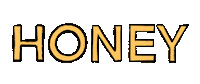Bee Honey Sticker