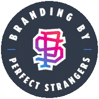 perfectstrangers beer branding temecula perfectstrangers Sticker