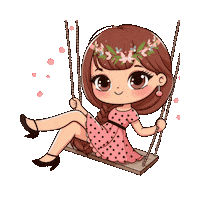 Girl Sticker