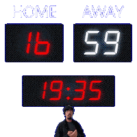 59 Away Sticker