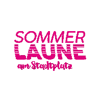 Sommerlaune Sticker by StadtAbensberg