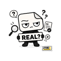 Verify Fact Check Sticker by ZTIKIX