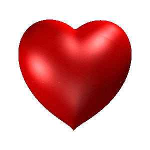 Sticker gif. Three red hearts hang from the ceiling. The first heart says, 'I' the second says, 'Love' and the third says, 'You.'