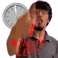 One Minute Sticker
