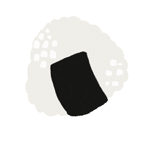 Rice Ball Hello Sticker