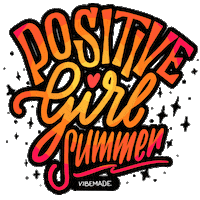 Summer Positivity Sticker by vibemade