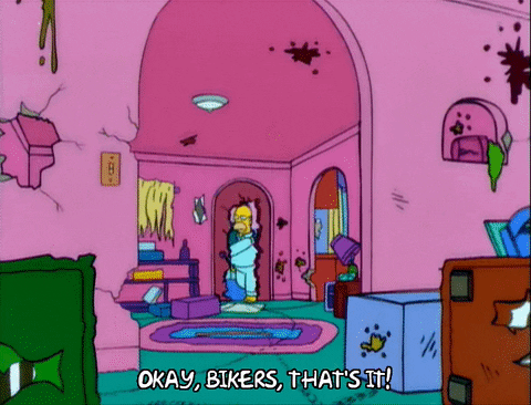 angry homer simpson GIF