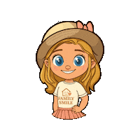 Familysmile cute adorable positive calm Sticker