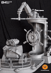 Wall-E 3D GIF