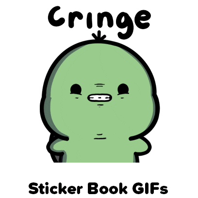 Awkward Oh No Sticker by Sticker Book iOS GIFs