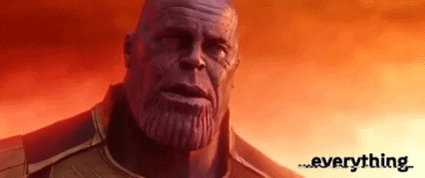 Ratteler giphygifmaker thanos everything GIF