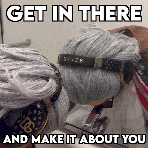 Mirror Get In There GIF