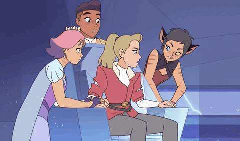 cyclonechibi giphyupload shera she-ra catra GIF