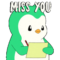 Miss You Love Sticker by Abster