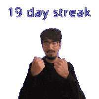 20 Day Streak Sticker