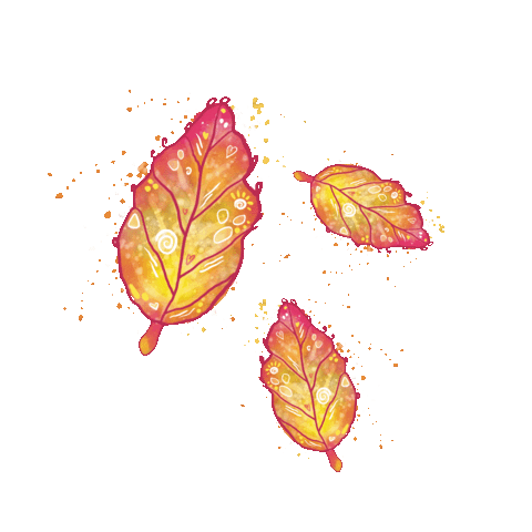 Autumn Leaves Sticker